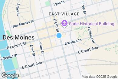 Map image of the property - 318 E 6th St