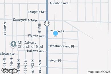 Map image of the property - 5617 Warren Ave