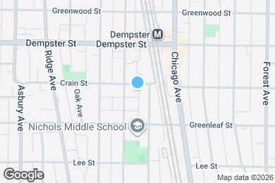 Map image of the property - 818 Crain St