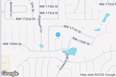 Map image of the property - 17100 Holly Burn Cir
