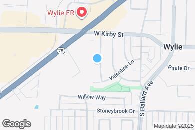 Map image of the property - 1002 Mardi Gras Ln