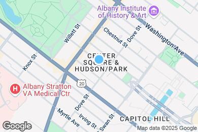 Map image of the property - 306 Hudson Ave
