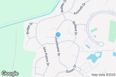 Map image of the property - 16106 Broadwater Dr