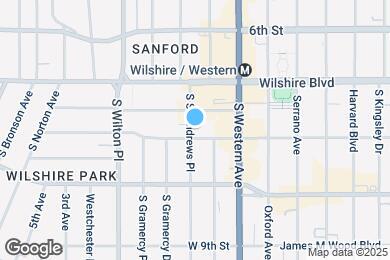 Map image of the property - 3855 W 7th St