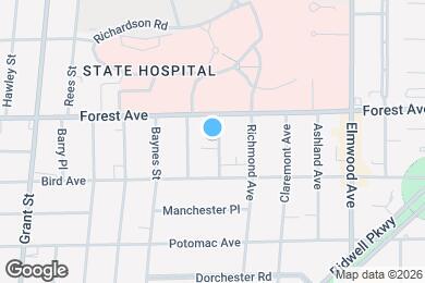 Map image of the property - 36 Tremont Ave