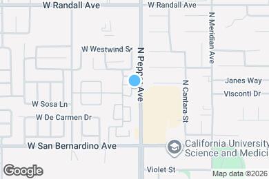 Map image of the property - 1250 Iron Horse Cir