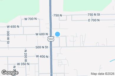 Map image of the property - 593 N 50 E