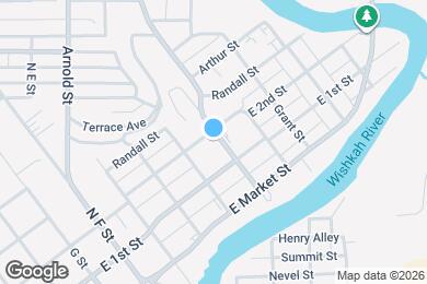 Map image of the property - 819 E 2nd St
