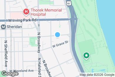 Map image of the property - 651 W Sheridan Rd