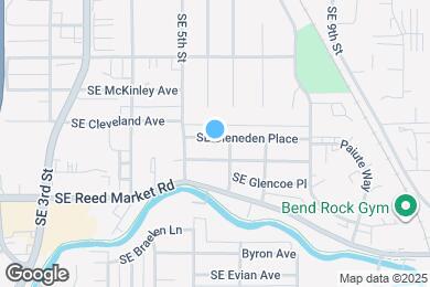 Map image of the property - 525 SE Gleneden Place