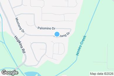 Map image of the property - 3301 Mustang Dr