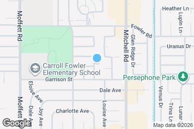 Map image of the property - 2016 Cardinal Dr
