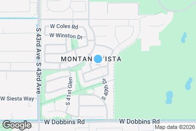 Map image of the property - 4028 W Pedro Ln