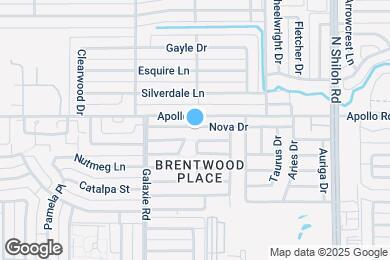 Map image of the property - 2828 Nova Dr