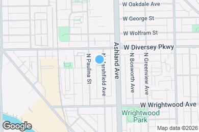 Map image of the property - 2722 N Marshfield Ave