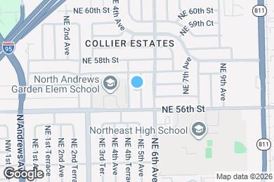 Map image of the property - 5631 NE 5th Ter
