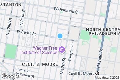 Map image of the property - 1846 N Bouvier St