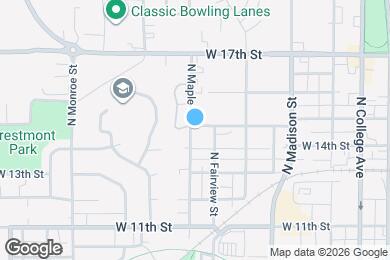 Map image of the property - West 15th Street