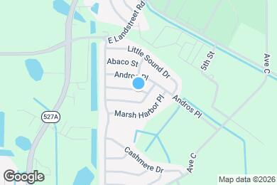 Map image of the property - 3122 Eleuthera Ln