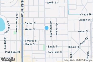 Map image of the property - 945 N Fern Creek Ave