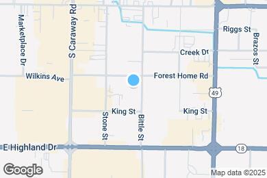 Map image of the property - 2519 Forest Home Rd