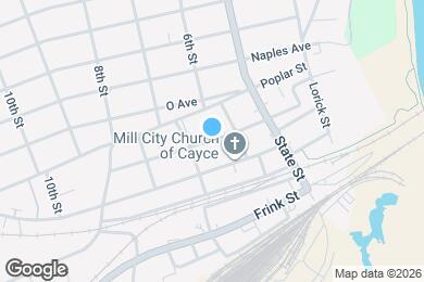 Map image of the property - 615 Lexington Ave