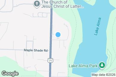 Map image of the property - 1229 Lakeview Estates Dr