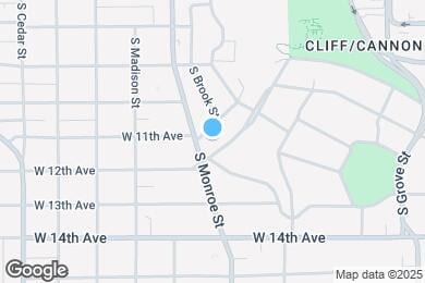 Map image of the property - 844 W Cliff Dr