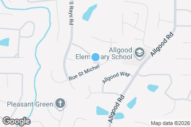 Map image of the property - 4262 Rue St Michel