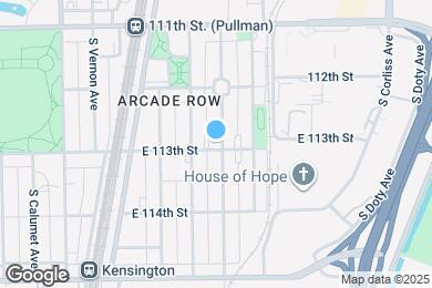 Map image of the property - 11266 S Champlain Ave