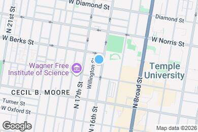 Map image of the property - 1828 N 16th St