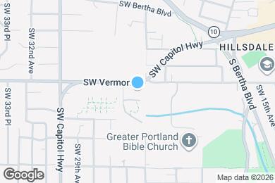 Map image of the property - 6630 SW Capitol Hwy