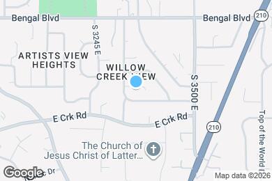 Map image of the property - 3350 E Rexford Pl