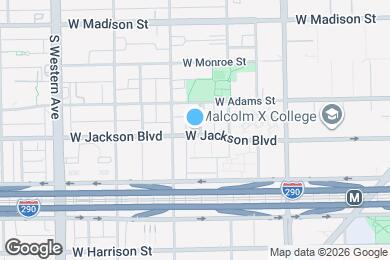 Map image of the property - 2136 West Jackson Boulevard