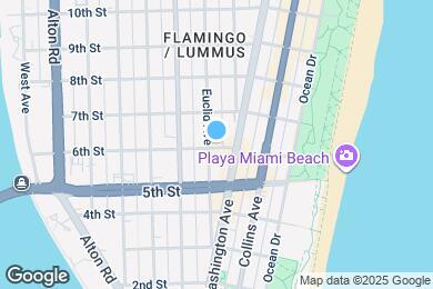 Map image of the property - 605 Euclid Ave