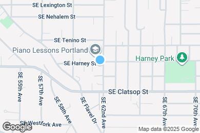 Map image of the property - 6150 SE Harney St