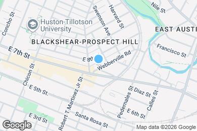 Map image of the property - 2220 Webberville Rd