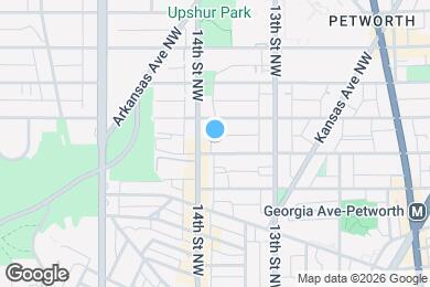 Map image of the property - 1349 Randolph St NW