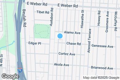 Map image of the property - 2706 Osceola Ave