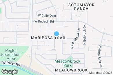 Map image of the property - 5890 N Orangetip Dr