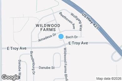 Map image of the property - 2944 Mozart Way