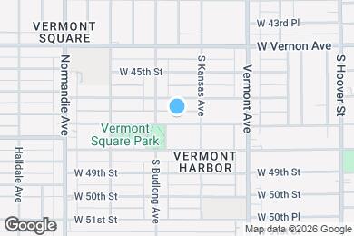 Map image of the property - 1131 W 47th St