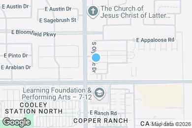 Map image of the property - 4043 E Brisa Dr