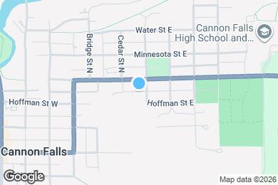 Map image of the property - 310 Oak St N