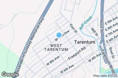 Map image of the property - 225 W 10th Ave
