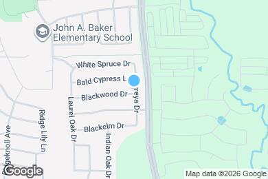 Map image of the property - 5000 Blackwood Dr
