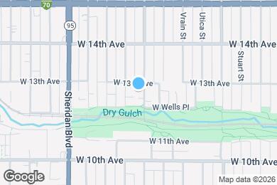 Map image of the property - 1287 Wolff St