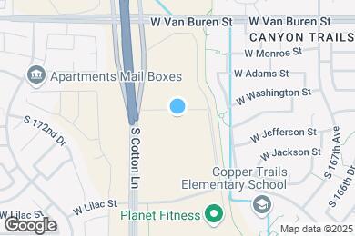 Map image of the property - Suncrest Vista at Canyon Trails 55+ Apartm...