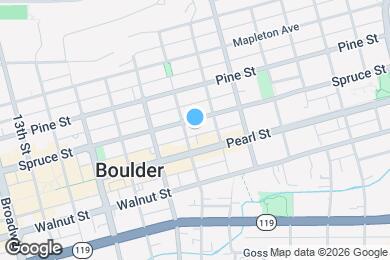 Map image of the property - 1810 Spruce St