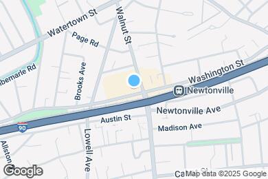 Map image of the property - 845 Washington St